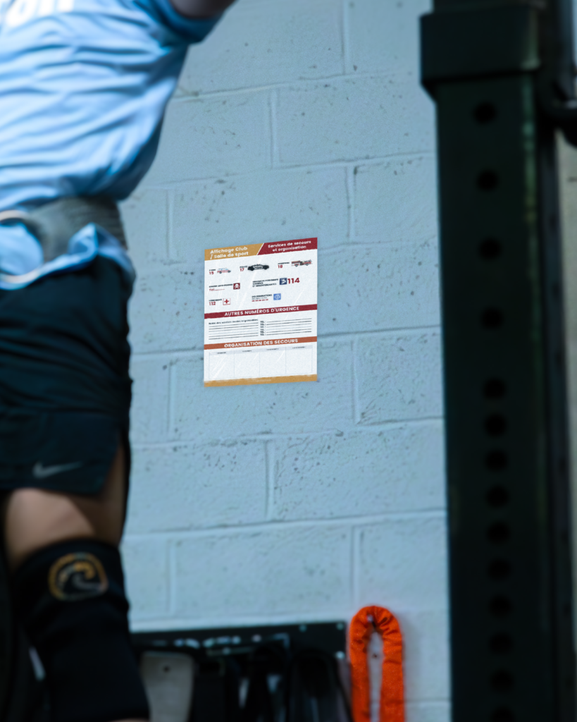 affichages obligatoires salle de sport 2025